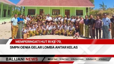 Memperingati HUT RI Ke-79, SMPN Oenia Gelar Lomba Antar Kelas