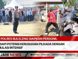 Polres Buleleng Siapkan Personil Hadapi Potensi Kerusuhan Pilkada dengan Simulasi Intensif