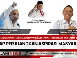 Kadek Cawi Komitmen Kawal Kebijakan Prabowo-Gibran di Buleleng, Siap Perjuangkan Aspirasi Masyarakat