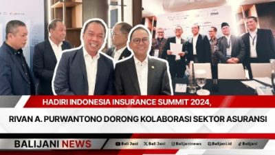 Hadiri Indonesia Insurance Summit 2024, Rivan A. Purwantono Dorong Kolaborasi Sektor Asuransi