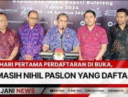 Hari Pertama Perdaftaran di Buka, Masih Nihil Paslon Yang Daftar