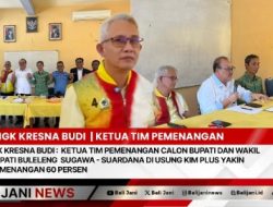 IGK Kresna Budi : Ketua Tim Pemenangan Calon Bupati dan Wakil Bupati Buleleng Sugawa – Suardana di Usung KIM Plus Yakin Kemenangan 60 Persen