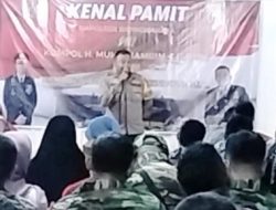 Diserbu Ratusan Warga, Suasana Haru Mewarnai Pisah Sambut Kapolsek Biringkanaya-Makassar