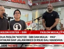 Kedua Paslon “Koster – Giri dan Mulia – PAS” Nyatakan Siap Jalani Rikes di RSUD Bali Mandara