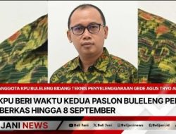 KPU Beri Waktu Kedua Paslon Buleleng Perbaiki Berkas Hingga 8 September