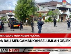 Menjelang Menyambut Pilkada, Polda Bali Mengamankan Sejumlah Objek Vital