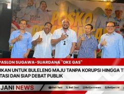 Paslon Sugawa-Suardana “Oke Gas” Tawarkan Untuk Buleleng Maju Tanpa Korupsi Hingga Trisula Investasi dan Siap Debat Publik