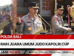 Polda Bali Raih Juara Umum Judo Kapolri Cup