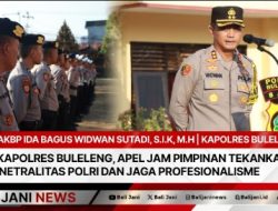 Kapolres Buleleng, Apel Jam Pimpinan Tekankan Netralitas Polri Dan Jaga Profesionalisme