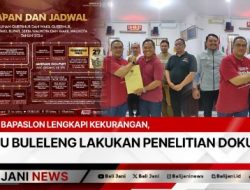 Bapaslon Lengkapi Kekurangan, KPU Buleleng Lakukan Penelitian Dokumen