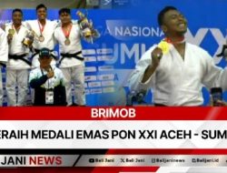 Brimob Meraih Medali Emas PON XXI Aceh – Sumut