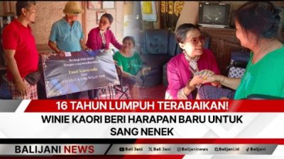 16 Tahun Lumpuh Terabaikan! Winie Kaori Beri Harapan Baru untuk Sang Nenek