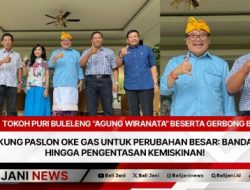 Tokoh Puri Buleleng “Agung Wiranata” Beserta Gerbong Bali Dwipa Dukung Paslon Oke Gas Untuk Perubahan Besar: Bandara Hingga Pengentasan Kemiskinan!