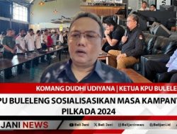 KPU Buleleng Sosialisasikan Masa Kampanye Pilkada 2024