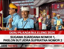 Deru Pilkada Buleleng 2024 Sugawa Suardana Nomor 1, Paslon Sutjidra Supriatna Nomor 2