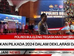 Polres Buleleng Tegaskan Komitmen Amankan Pilkada 2024 dalam Deklarasi Damai