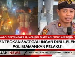 Bentrokan Saat Galungan di Buleleng, Polisi Amankan Pelaku