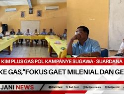 KIM Plus Gas Pol Kampanye Sugawa – Suardana “Oke Gas,”Fokus Gaet Milenial dan Gen Z