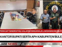 Perkuat Sinergitas, Kalapas Singaraja Laksanakan Silaturahmi ke Kantor Bupati Serta APH Kabupaten Buleleng