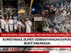 Paslon Wakil Gubernur Bali PAS dan Paslon Sugawa ~ Suardana Bupati Wakil Bupati Sembahyangan di Pura Bukit Sinunggal