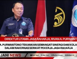 Rivan A. Purwantono Tekankan Semangat Sinergi dan Kolaborasi dalam Rakernas Serikat Pekerja Jasa Raharja