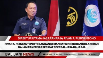 Rivan A. Purwantono Tekankan Semangat Sinergi dan Kolaborasi dalam Rakernas Serikat Pekerja Jasa Raharja