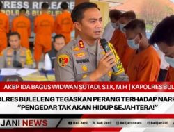 Kapolres Buleleng Tegaskan Perang Terhadap Narkoba: “Pengedar Tak Akan Hidup Sejahtera!