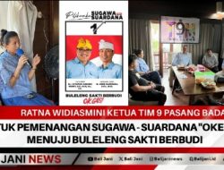 Ratna Widiasmini Ketua TIM 9 Pasang Badan Untuk Pemenangan Sugawa – Suardana “Oke Gas” Menuju Buleleng Sakti Berbudi