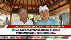 Calon Bupati Buleleng “Sugawa Korry” Kunjungi Desa Penyabangan, Dukung Pengembangan Ekonomi Lokal