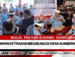 Mulia – Pas dan Sugawa – Suardana Kampanye Tradisi Megibung di Desa Sumberkima