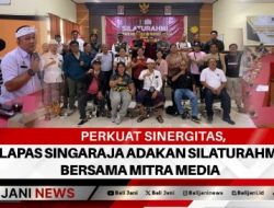 Perkuat Sinergitas, Lapas Singaraja Adakan Silaturahmi Bersama Mitra Media