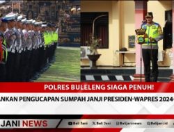 Polres Buleleng Siaga Penuh! Amankan Pengucapan Sumpah Janji Presiden-Wapres 2024-2029