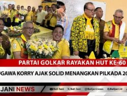 Partai Golkar Rayakan HUT ke-60, Sugawa Korry Ajak Solid Menangkan Pilkada 2024