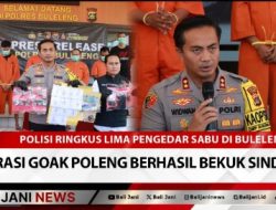 Polisi Ringkus Lima Pengedar Sabu di Buleleng, Operasi Goak Poleng Berhasil Bekuk Sindikat