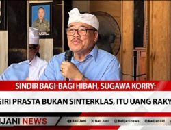 Sindir Bagi-bagi Hibah, Sugawa Korry: “Giri Prasta Bukan Sinterklas, Itu Uang Rakyat!