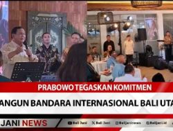 Prabowo Tegaskan Komitmen Bangun Bandara Internasional Bali Utara