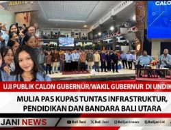 Uji Publik Calon Gubernur/Wakil Gubernur Di Undiksha, Mulia PAS Kupas Tuntas Infrastruktur, Pendidikan dan Bandara Bali Utara