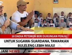 20 Dadia Petemon Beri Dukungan Penuh untuk Sugawa-Suardana, Tawarkan Buleleng Lebih Maju!