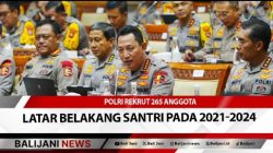 Polri Rekrut 265 Anggota Latar Belakang Santri pada 2021-2024