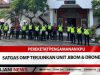 Pereketat Pengamanan KPU Satgas OMP Terjunkan Unit Jibom & Drone