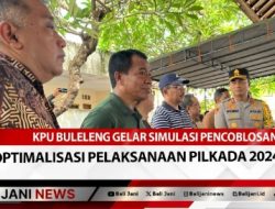 KPU Buleleng Gelar Simulasi Pencoblosan, Optimalisasi Pelaksanaan Pilkada 2024