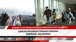 Bandara I Gusti Ngurah Rai Tambah Frekuensi ke Pintu Masuk IKN, Garuda Indonesia Terbang Perdana Denpasar – Balikpapan