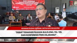 Debat Terakhir Pilkada Buleleng, Yel-Yel dan Konferensi Pers Dilarang!