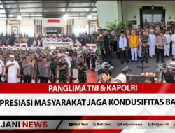 Panglima TNI & Kapolri Apresiasi Masyarakat Jaga Kondusifitas Bali