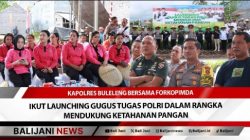 Kapolres Buleleng Bersama Forkopimda Ikut Launching Gugus Tugas Polri Dalam Rangka Mendukung Ketahanan Pangan