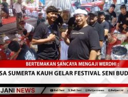 Bertemakan Sancaya Mengaji Werdhi : Desa Sumerta Kauh Gelar Festival Seni Budaya