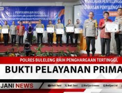 Polres Buleleng Raih Penghargaan Tertinggi, Bukti Pelayanan Prima