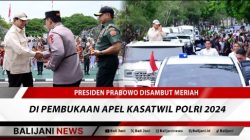 Presiden Prabowo Disambut Meriah di Pembukaan Apel Kasatwil Polri 2024