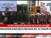 Polres Bandara Ngurah Rai Gelar Upacara Peringatan Hari Bela Negara Ke-76 Tahun 2024