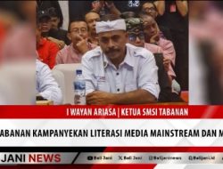 SMSI Tabanan Kampanyekan Literasi Media Mainstream dan Medsos